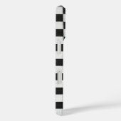 Coques Case-Mate iPhone Damier noir et blanc (Verso / Droite)