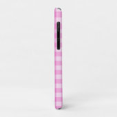 Coques Case-Mate iPhone Damier rose avec coquillage- (Dos/Gauche)