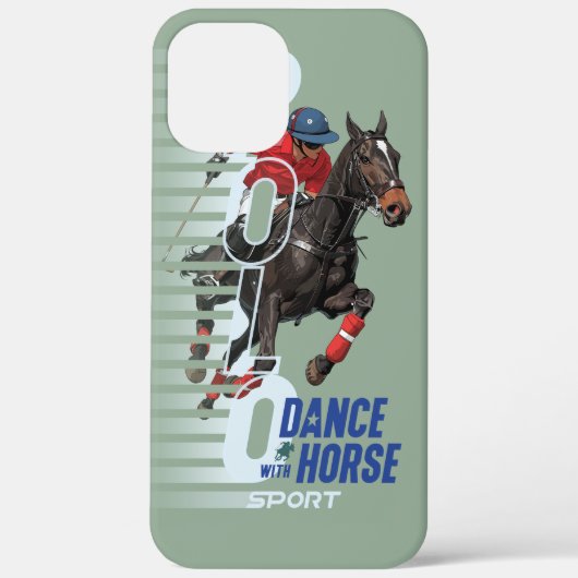 Coques Case-Mate iPhone Dance avec cheval (Sport de polo) | (Verso)