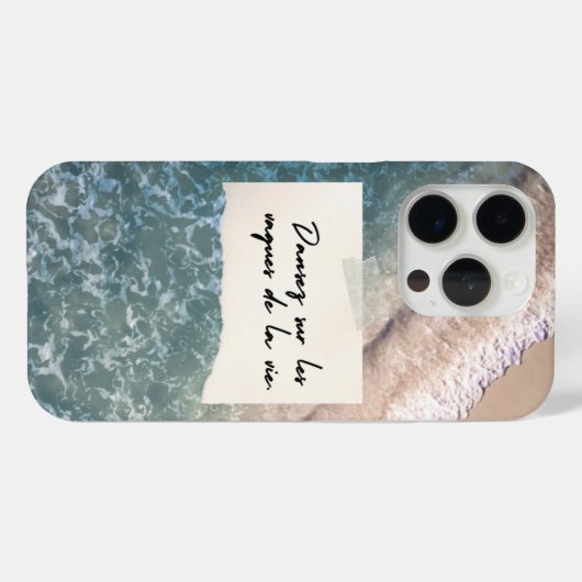 Coques Case-Mate iPhone Dance of Life Waves Téléphone Case (Verso (horizontal))