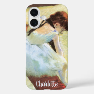 Coques iPhone 16 Dancers Resting d'Edgar Degas, Art de ballet vinta
