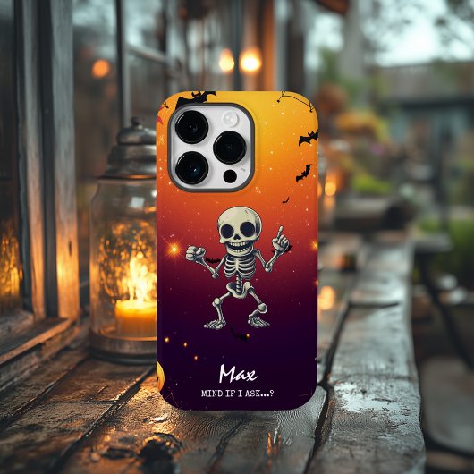 Coques Case-Mate iPhone Dancing Skeleton - Éffrayant Amusement toute l'ann