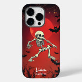 Coques Case-Mate iPhone Dancing Skeleton - Éffrayant Amusement toute l'ann (Verso)