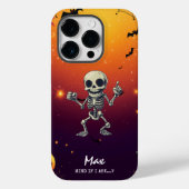 Coques Case-Mate iPhone Dancing Skeleton - Éffrayant Amusement toute l'ann (Verso)