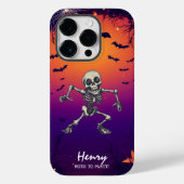 Coques Case-Mate iPhone Dancing Skeleton - Vibes Éffrayantes toute l'année (Verso)