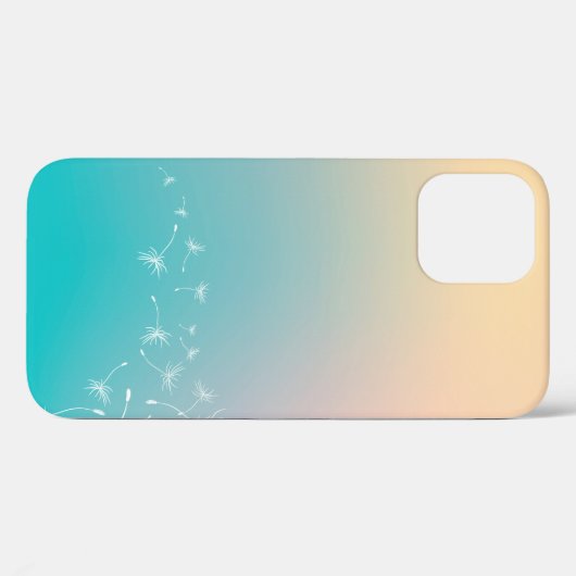 Coques Case-Mate iPhone Dandelion arrière - plan (Verso (horizontal))