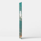 Coques Case-Mate iPhone Dandelion blanc en gros plan photographie (Verso / Droite)