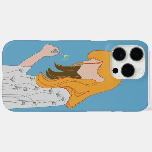 Coques Case-Mate iPhone Dandelion Girl (Verso (horizontal))
