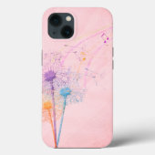 Coques Case-Mate iPhone Dandelion Seeds and Music Notes (Verso)