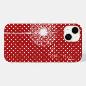Coques Case-Mate iPhone Dandelion Sur Les Pois Qultés (Verso (horizontal))