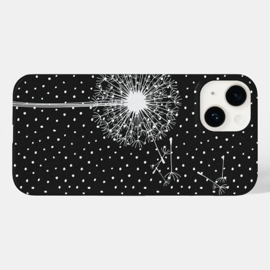 Coques Case-Mate iPhone Dandelion Sur Pois (Verso (horizontal))