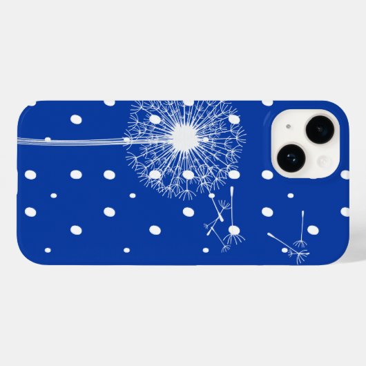 Coques Case-Mate iPhone Dandelion Sur Pois (Verso (horizontal))