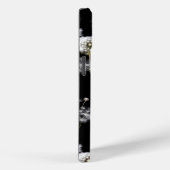 Coques Case-Mate iPhone Dandelions Fluffés Sur Noir (Verso / Droite)