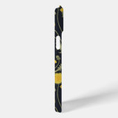 Coques Case-Mate iPhone Dandelions, vert, jaune et noir (Verso / Droite)