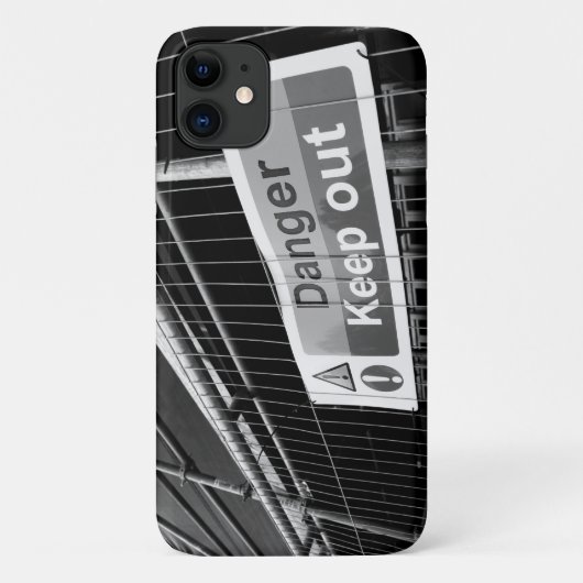Coques Case-Mate iPhone Danger Ne pas fermer le panneau (Dos)