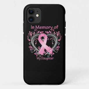 Coque Case-Mate Pour iPhone Dans la mémoire de mon coeur de cancer du sein de