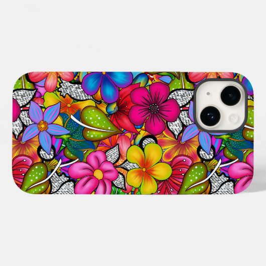 Coques Case-Mate iPhone Dans Les Tropiques (Verso (horizontal))