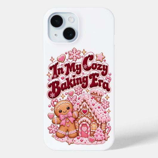 Coques Case-Mate iPhone Dans Mon Ère de Cuisson Confortable Rose Gâteau de (Verso)