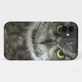 Coques Case-Mate iPhone Dans votre hibou de visage (Dos (Horizontal))