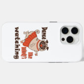 Coques Case-Mate iPhone Danse comme personne ne regarde poule Carlin chien (Verso (horizontal))