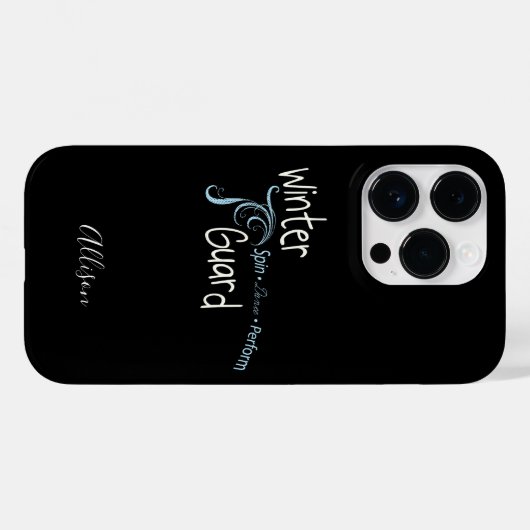 Coques Case-Mate iPhone Danse de la garde d'hiver (Verso (horizontal))