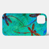 Coques Case-Mate iPhone Danse de libellule (Verso (horizontal))