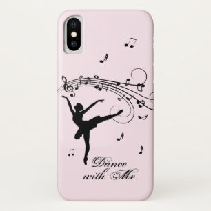 Case-Mate iPhone Case Danse Extraordinaire Ballerina avec musique rose