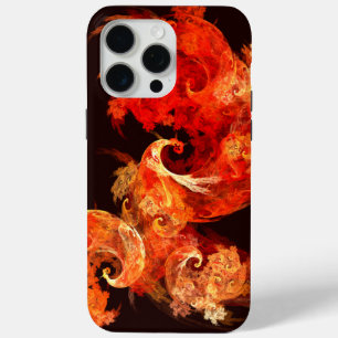 Coque iPhone 15 Pro Max Danse Feux d'artifice Art Abstrait