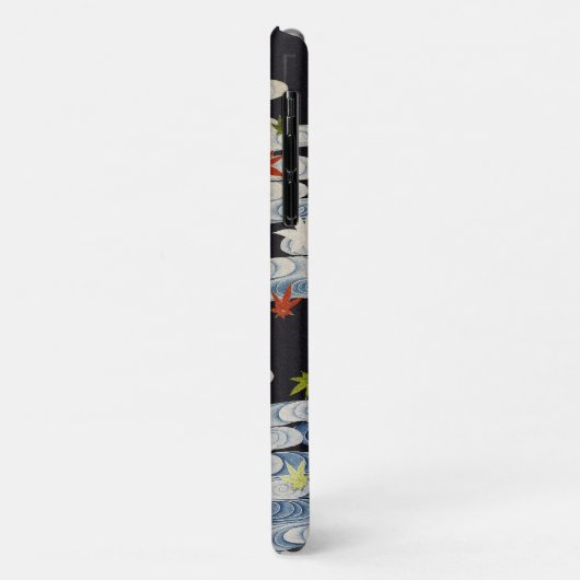 Coques Case-Mate iPhone DANSE KIMONO, EAU COURANTE, CHUTE FEUILLE Florale (Dos/Gauche)