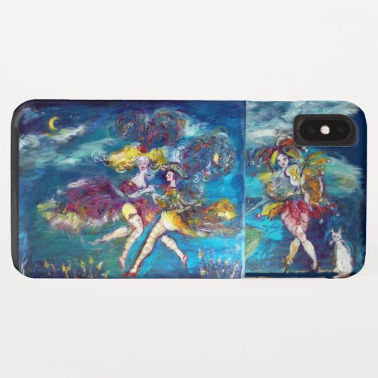 COQUES Case-Mate iPhone DANSE MASQUÉRADE ET MUSIQUE EN NUIT (Dos (Horizontal))