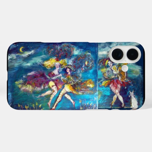 COQUES Case-Mate iPhone DANSE MASQUÉRADE ET MUSIQUE EN NUIT (Verso (horizontal))