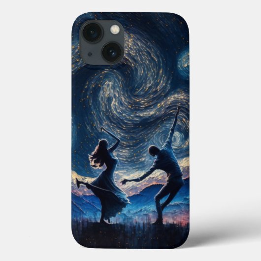 Coques Case-Mate iPhone danser dans la nuit étoilée (Verso)