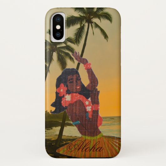 Coques Case-Mate iPhone Danseur de danse polynésienne sur la plage (Dos)