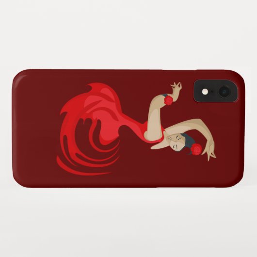 Coques Case-Mate iPhone Danseur de flamenco tzigane (Dos (Horizontal))