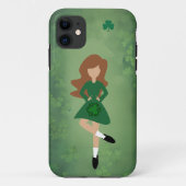 Coques Case-Mate iPhone Danseur irlandais avec cheveux Brown | Danse des C (Dos)