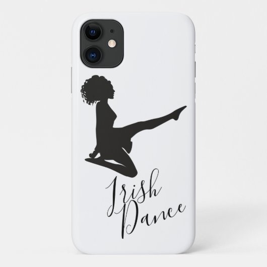 Coques Case-Mate iPhone Danseur irlandais Soft Shoe Dancing Black White Da (Dos)