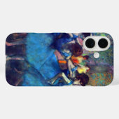 Coques Case-Mate iPhone Danseurs en bleu par Edgar Degas, Ballet Art Vinta (Verso (horizontal))
