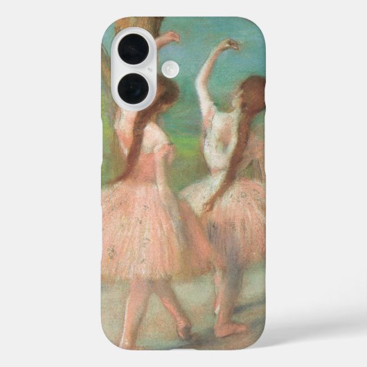 Coques Case-Mate iPhone Danseurs en rose par Edgar Degas, Ballet Art Vinta (Verso)