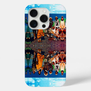 Coque iPhone 15 Pro Danseurs esquimaux vintage USA Alaska