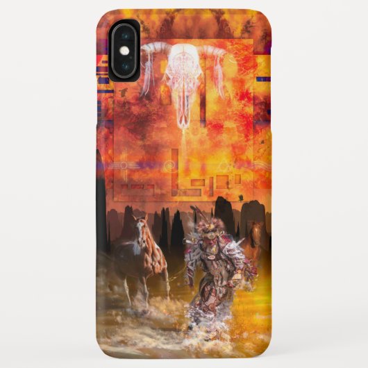 Coques Case-Mate iPhone Danseuse amérindienne ROLLING THUNDER (Dos)
