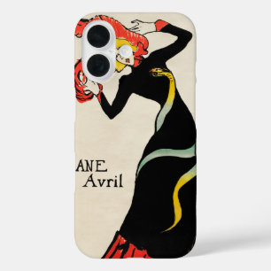 Coques iPhone 16 Danseuse Art nouveau Jane Avril par Toulouse Lautr