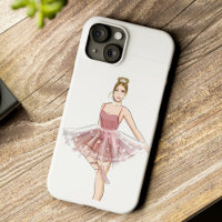 danseuse de ballet, sketch de mode,