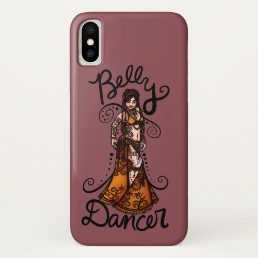 Coques Case-Mate iPhone Danseuse du ventre déesse (Dos)
