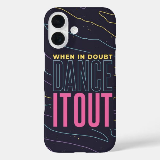 Coques Case-Mate iPhone Dansez - Neon Vibes (Verso)