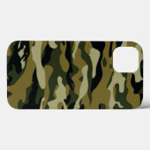 Coques Case-Mate iPhone Dark Green Camo (Verso (horizontal))