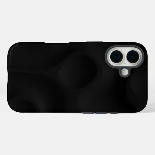 Coques Case-Mate iPhone Dark Sculpted Minimal Matte Phone Case (Verso (horizontal))