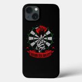 Coques Case-Mate iPhone Darts Skeleton Main Né À Dart Idée Cadeau (Verso)
