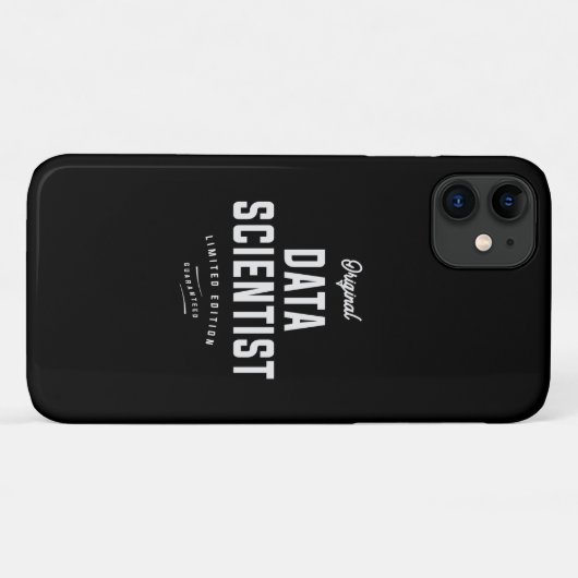 Coques Case-Mate iPhone Data Scientist d'origine : Analyser (Dos (Horizontal))