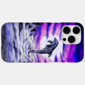 Coques Case-Mate iPhone Dauphin clair de lune (Verso (horizontal))