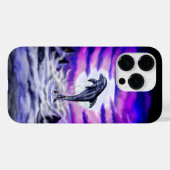 Coques Case-Mate iPhone Dauphin clair de lune (Verso (horizontal))